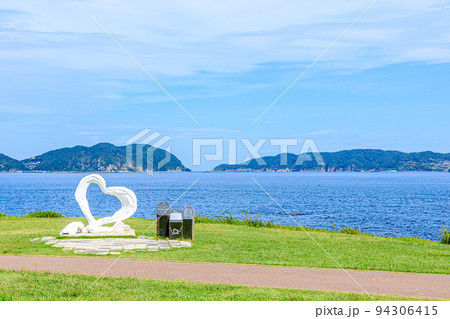 夏の波戸岬　佐賀県唐津市 94306415