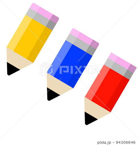 Set of colored pencils. Icon for creativity Set of colored pencils. Icon for creativity 94306646