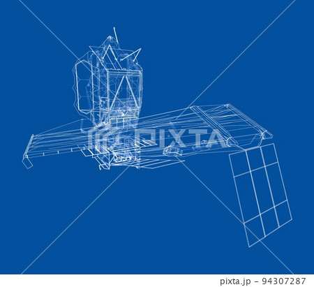 James Webb Space Telescope. Vector James Webb Space Telescope. Vector 94307287