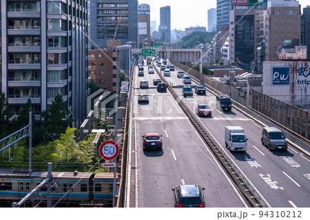 《東京都》交通・物流イメージ・首都高速都心環状線 94310212