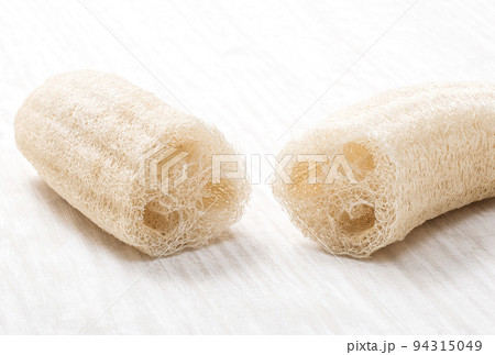 ヘチマたわし　へちま　天然素材　植物繊維　SDGs　ヘチマスポンジ　イメージ素材 94315049