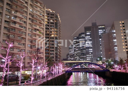 目黒川冬のイルミネーション 94316756