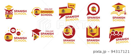 Vector logo of the Spanish language school 94317121