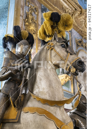 インテリア写真　トリノ宮殿　世界遺産　イタリア　Royal Palace of Turin　 94317417