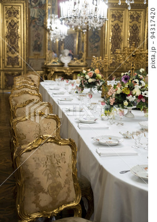 インテリア写真　トリノ宮殿　世界遺産　イタリア　Royal Palace of Turin　 94317420