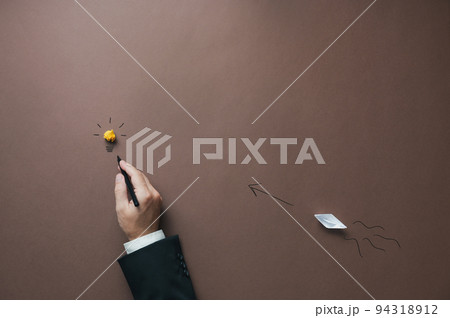 Conceptual image of business vision, innovation and startup 94318912