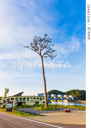 陸前高田　奇跡の一本松とユースホステル跡 94319442