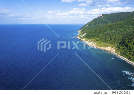 小樽 オタモイ海岸を空撮 小樽 オタモイ海岸を空撮 94320635