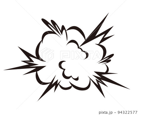 爆弾　爆発　イラスト 94322577