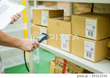 ハーコードによる在庫管理　顔無し 94323540