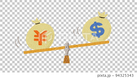 Japanese Yen and US Dollar Strong Yen Dollar Weak Currency Currency Exchange Japanese Yen and US Dollar Strong Yen Dollar Weak Currency Currency Exchange 94325343