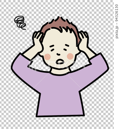 Man holding his head 94326130