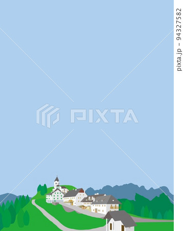 モンテ・サント・ディ・ルッサリ　monte　santo　di　lussari　ウディネ　イタリア 94327582