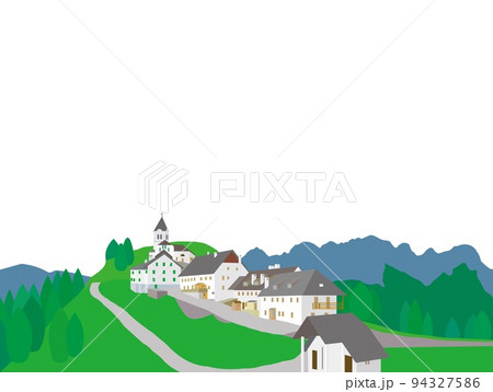 モンテ・サント・ディ・ルッサリ monte santo di lussari ウディネ イタリア モンテ・サント・ディ・ルッサリ monte santo di lussari ウディネ イタリア 94327586