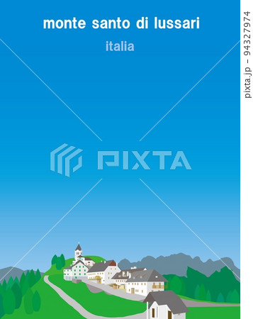 モンテ・サント・ディ・ルッサリ　monte　santo　di　lussari　ウディネ　イタリア 94327974