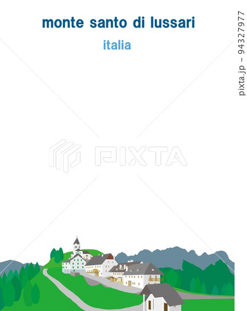 モンテ・サント・ディ・ルッサリ　monte　santo　di　lussari　ウディネ　イタリア 94327977