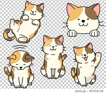 三毛猫のセット 三毛猫のセット 94328136