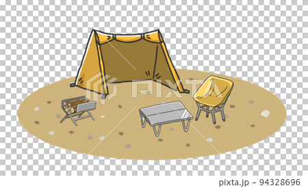 露營地的插圖 露營地的插圖 94328696