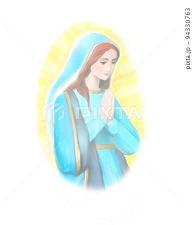 Blessed Virgin Mary portrait 94330763
