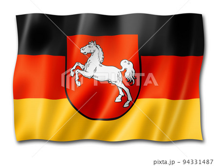 Lower Saxony state flag, Germany Lower Saxony state flag, Germany 94331487