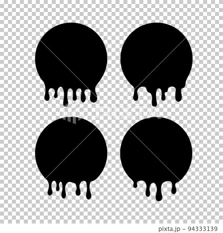 hanging circle graphic 94333139