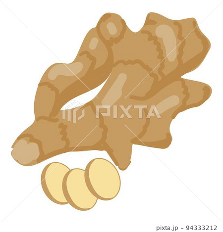 Ginger icon cartoon vector. Mulled wine. Hot drink 94333212