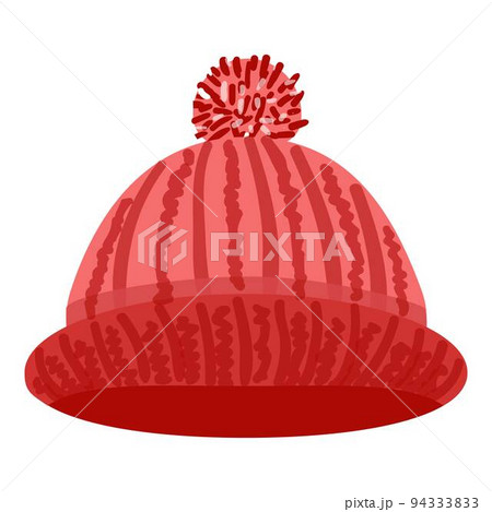red winter hat clip art