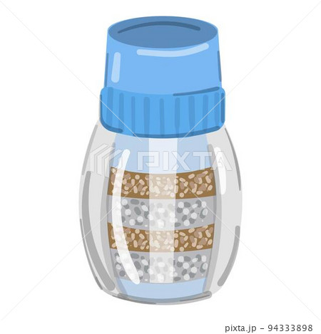 Tank filter icon cartoon vector. Water system. Home treatment 94333898