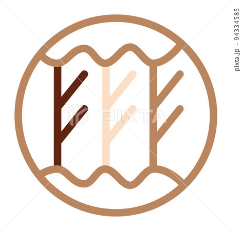 Triple Rune Fehu, an ancient Slavic symbol,...のイラスト素材 [94334585] - PIXTA