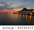 幣舞橋からの夕日 94336323