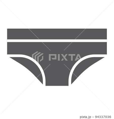 Panties glyph icon, lingerie and female, underwear sign, vector graphics, a solid pattern on a white background, eps 10. 94337036