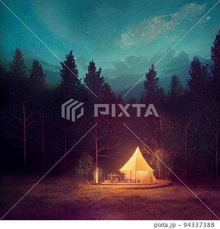 glamping. luxury glamorous camping. glamping in the beautiful countryside 94337388