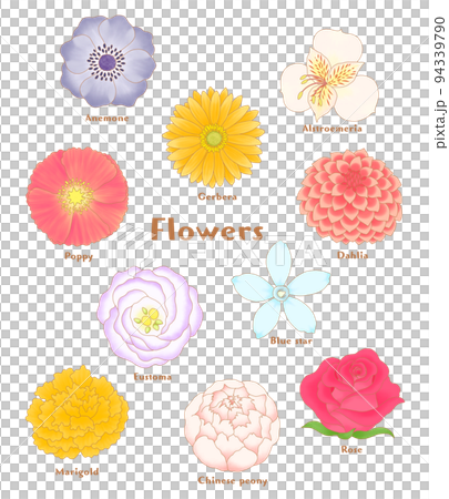 花圖標集 花圖標集 94339790