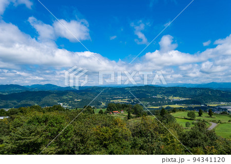 山本山高原展望台(新潟県小千谷市)から見る絶景 山本山高原展望台(新潟県小千谷市)から見る絶景 94341120