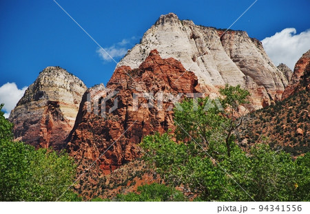 絶景のザイオン国立公園 94341556