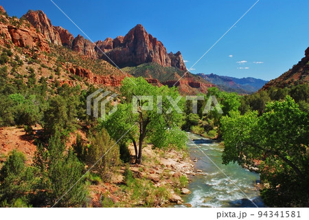 絶景のザイオン国立公園 絶景のザイオン国立公園 94341581
