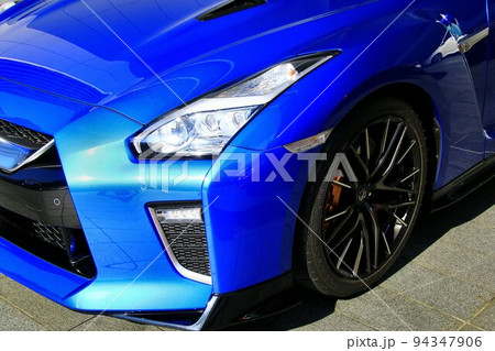 日本の誇るスーパーカー・R35GTRのフロントセクション 日本の誇るスーパーカー・R35GTRのフロントセクション 94347906