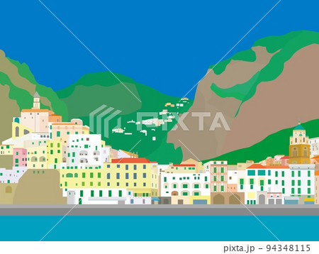 アマルフィ　amalfi　イタリア　italia 94348115