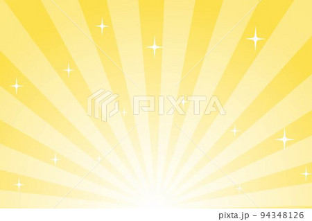金色のサンバースト　ピカピカ 94348126