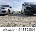 海での車の写真 94352684