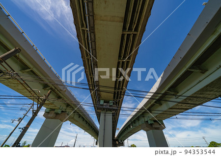 下から見上げた紀ノ川大橋 94353544