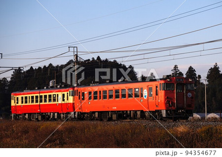昔の烏山線の気動車 94354677