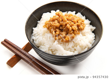 和食、発酵食品のひきわり納豆 94357430