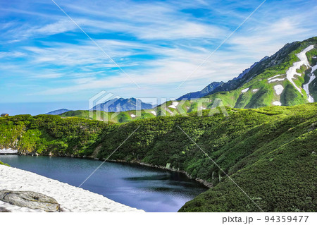 夏の立山　みくりが池 94359477