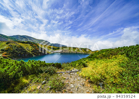 立山、初秋のみくりが池 94359524