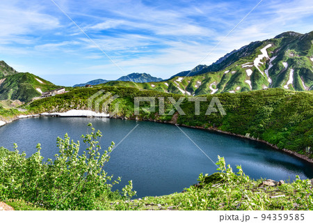 夏の立山 みくりが池 夏の立山 みくりが池 94359585