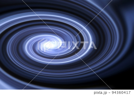 宇宙空間のワープをイメージした背景素材（ワームホール ・ブラックホールのイメージ） 94360417