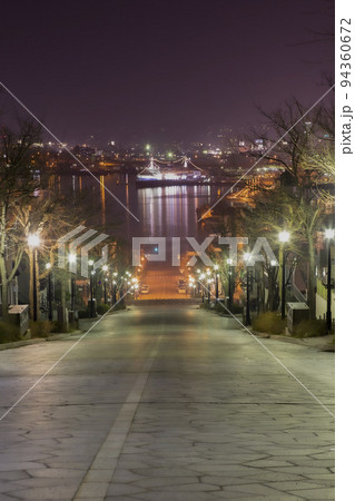【レタッチ有】函館八幡坂 夜景 【レタッチ有】函館八幡坂 夜景 94360672