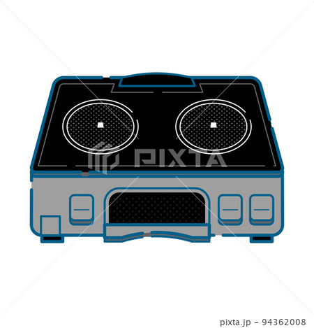 シンプルなIHコンロのイラスト 94362008