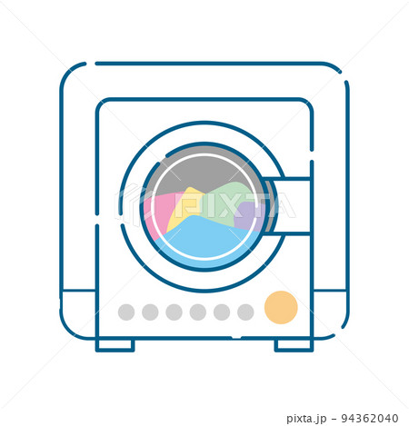 シンプルな衣類乾燥機のイラスト 94362040